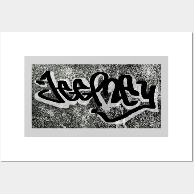 Jeepney Graffiti Wall Art by Siniguelas